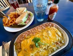 Pantry Restaurant signature dishes Hand Held Burrito
Breakfast Burrito
Enchilada Choice